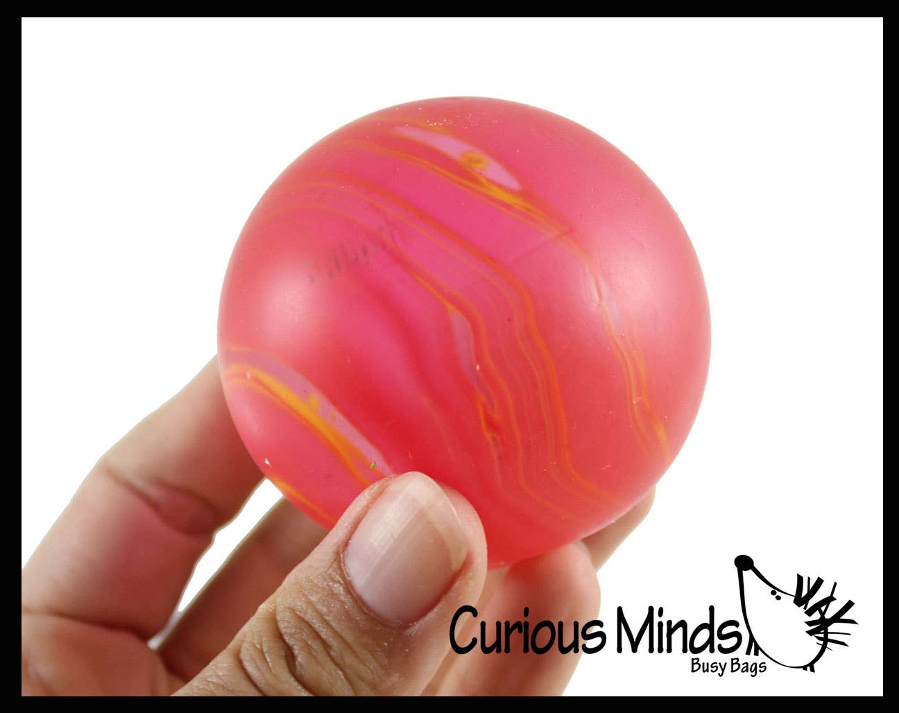Single Marble Sugar Ball - Thick Glue/Gel Stretch Ball - Squishy