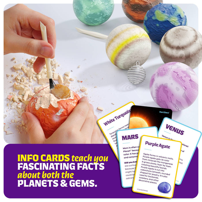 Galaxy Gem Dig Kit for Kids - Gemstones Digging Science Kit