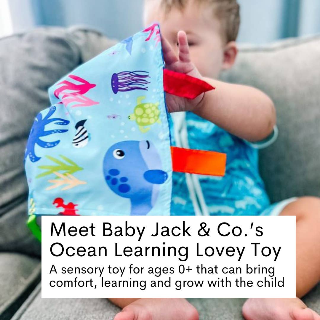 Ocean Fish Crinkle Tag