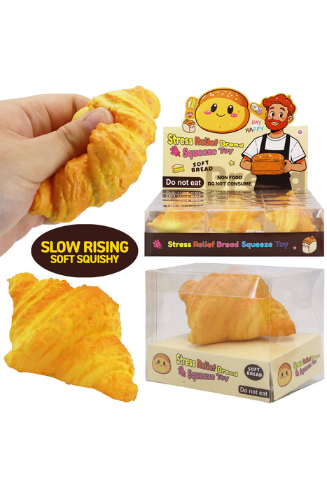 Croissant Pastry Bread Slow Rising Foam Squishy