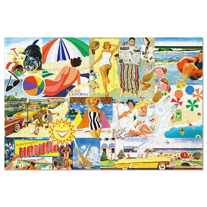 Honeycomb Learning At The Beach 1000-Piece Puzzle