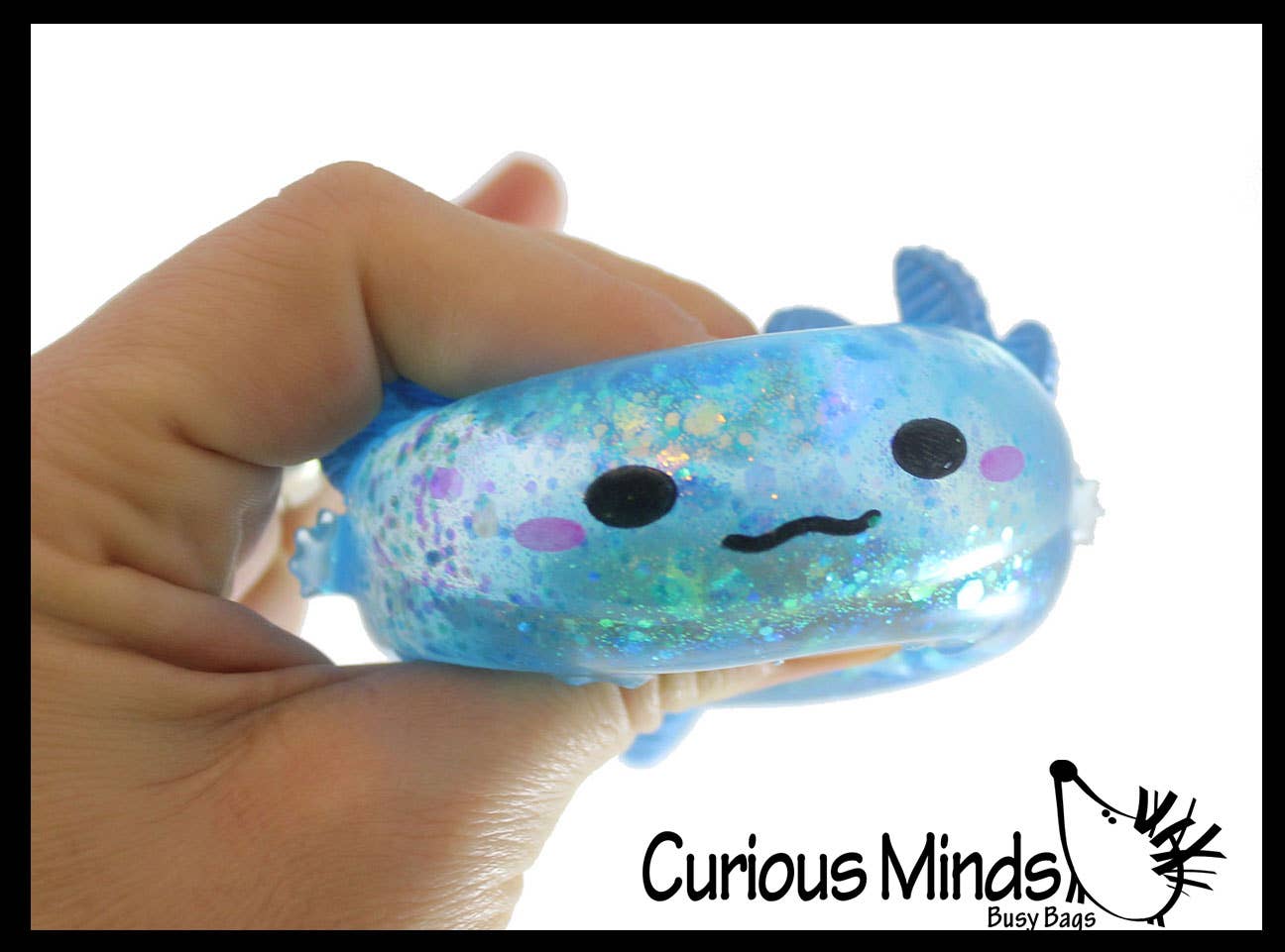 Single Axolotl Sugar Ball - Syrup Molasses Thick Glue/Gel Stress