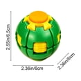 HAUIWEILYAI 3D Printed Press and Spin Fidget Ball Toy