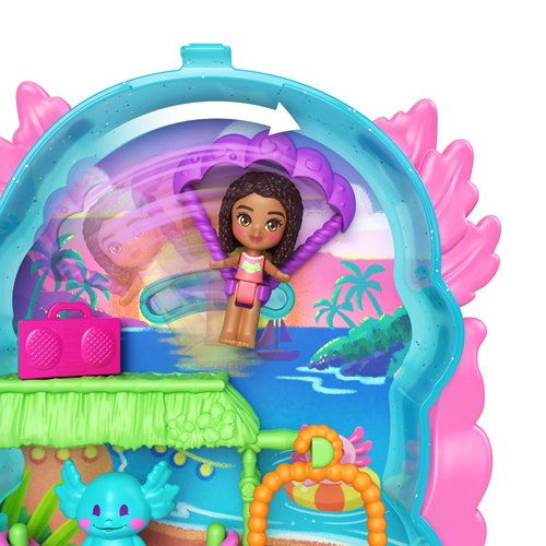 Mattel Polly Pocket Axolotl Adventure Compact Playset