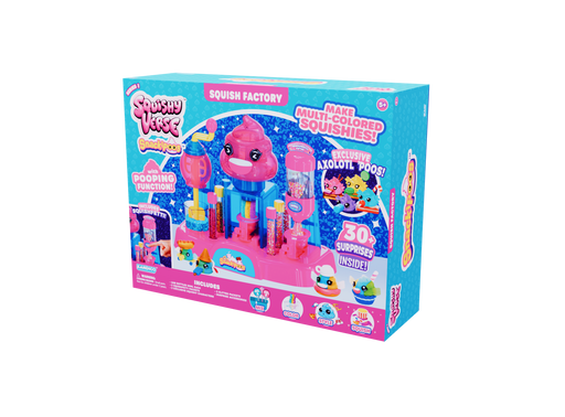 Squishyverse Squish Factory DIY Lab Playset with Exclusive Surprise Characters