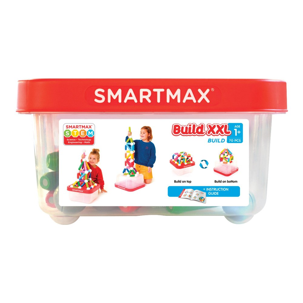 SmartMax Build XXL 70-Piece Magnetic Building Set
