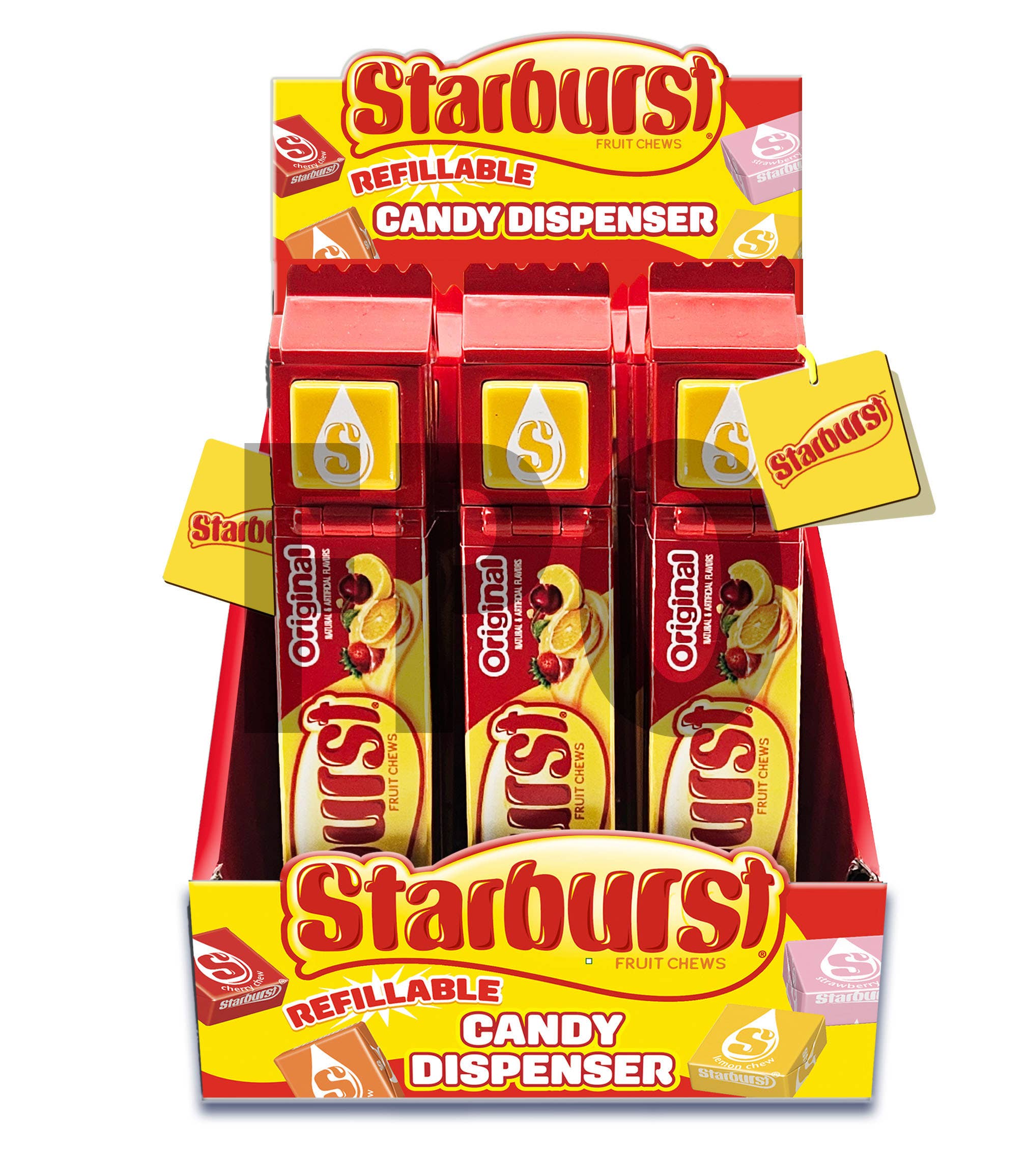 Refillable Starburst Candy Dispenser
