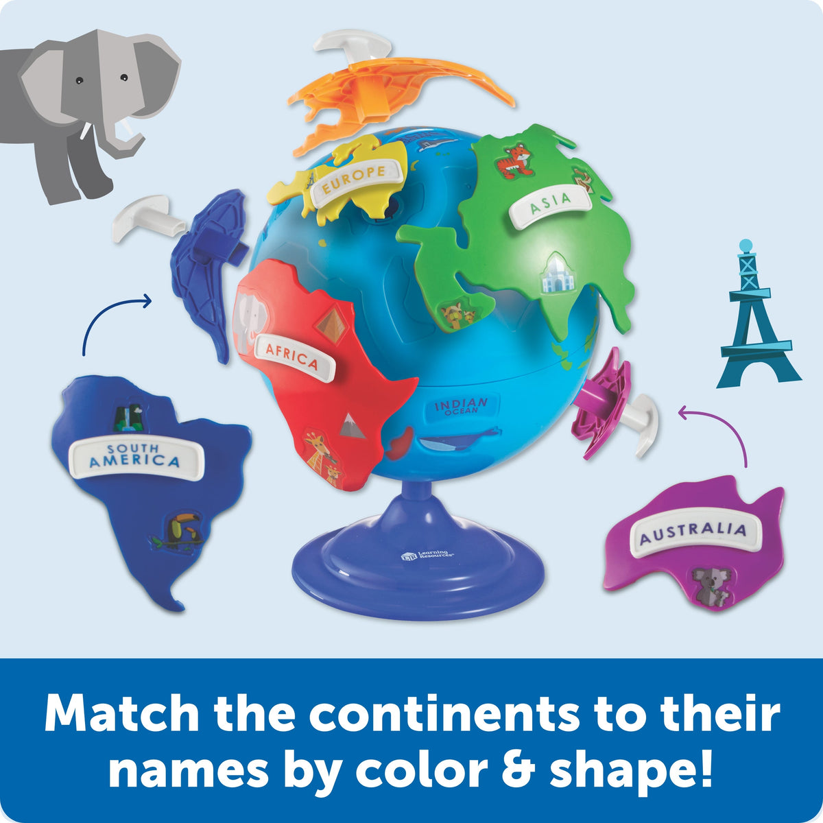 Puzzle Globe By Learning Resources