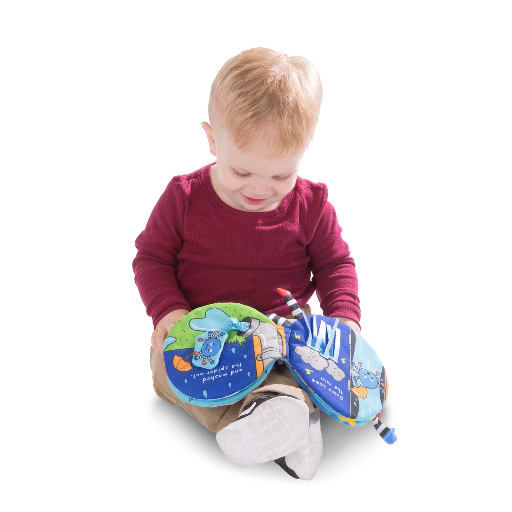 Melissa & Doug K's Kids Itsy-Bitsy Spider Soft Activity Book
