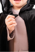 Black Cloak Cape Costume