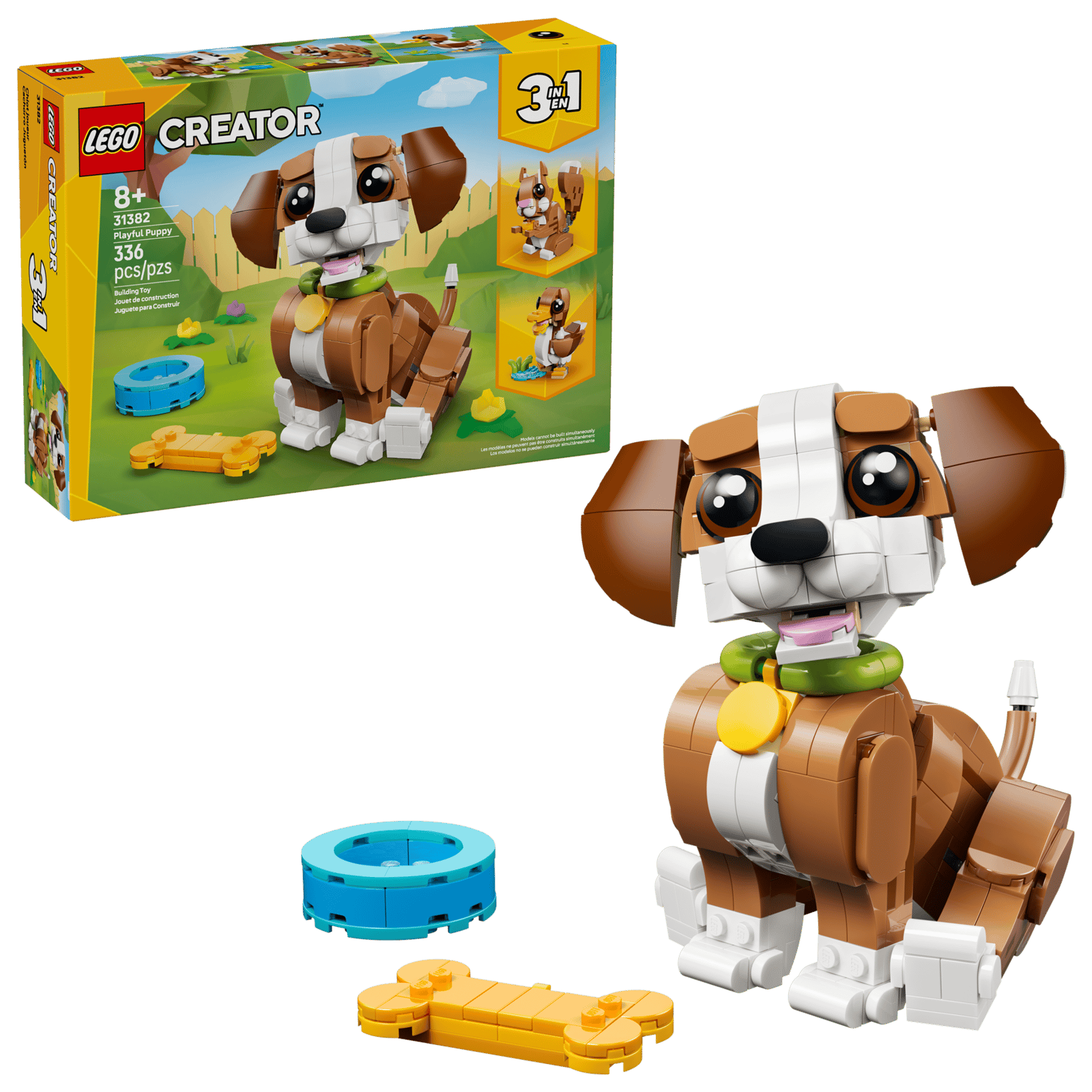 Lego Cute Animals: Playful Puppy Dog