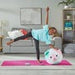 hand2mind BubblePlush Yoga Ball Buddy Cat