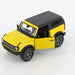 KiNSMART 2022 Ford Bronco Die-Cast Police Model Car 5-Inch