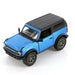 KiNSMART 2022 Ford Bronco Die-Cast Police Model Car 5-Inch