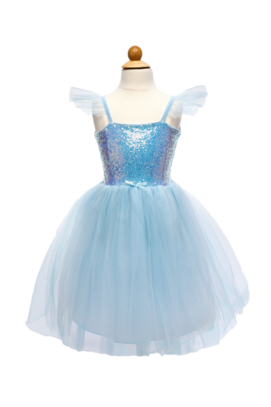 Blue Sequins Princess Dress 5-6
