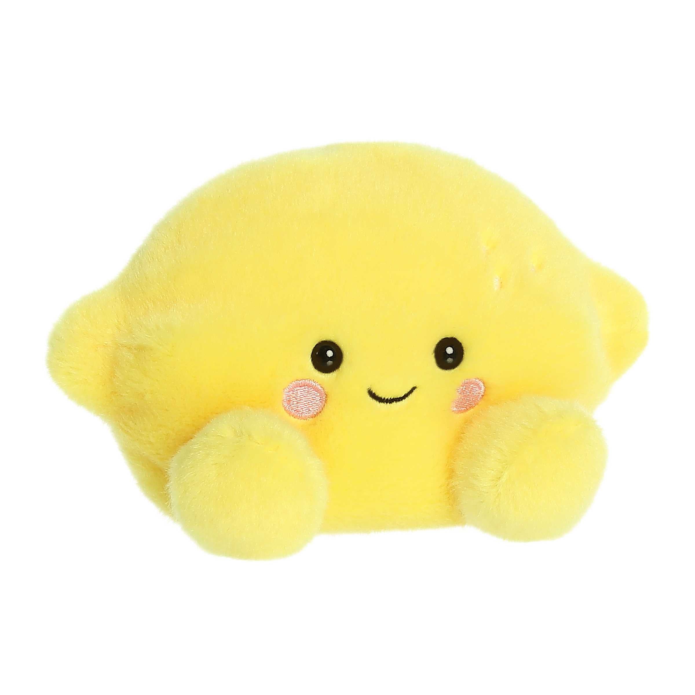 Aurora Palm Pals Yuzu Lemon Plush Toy 5-Inch Yellow