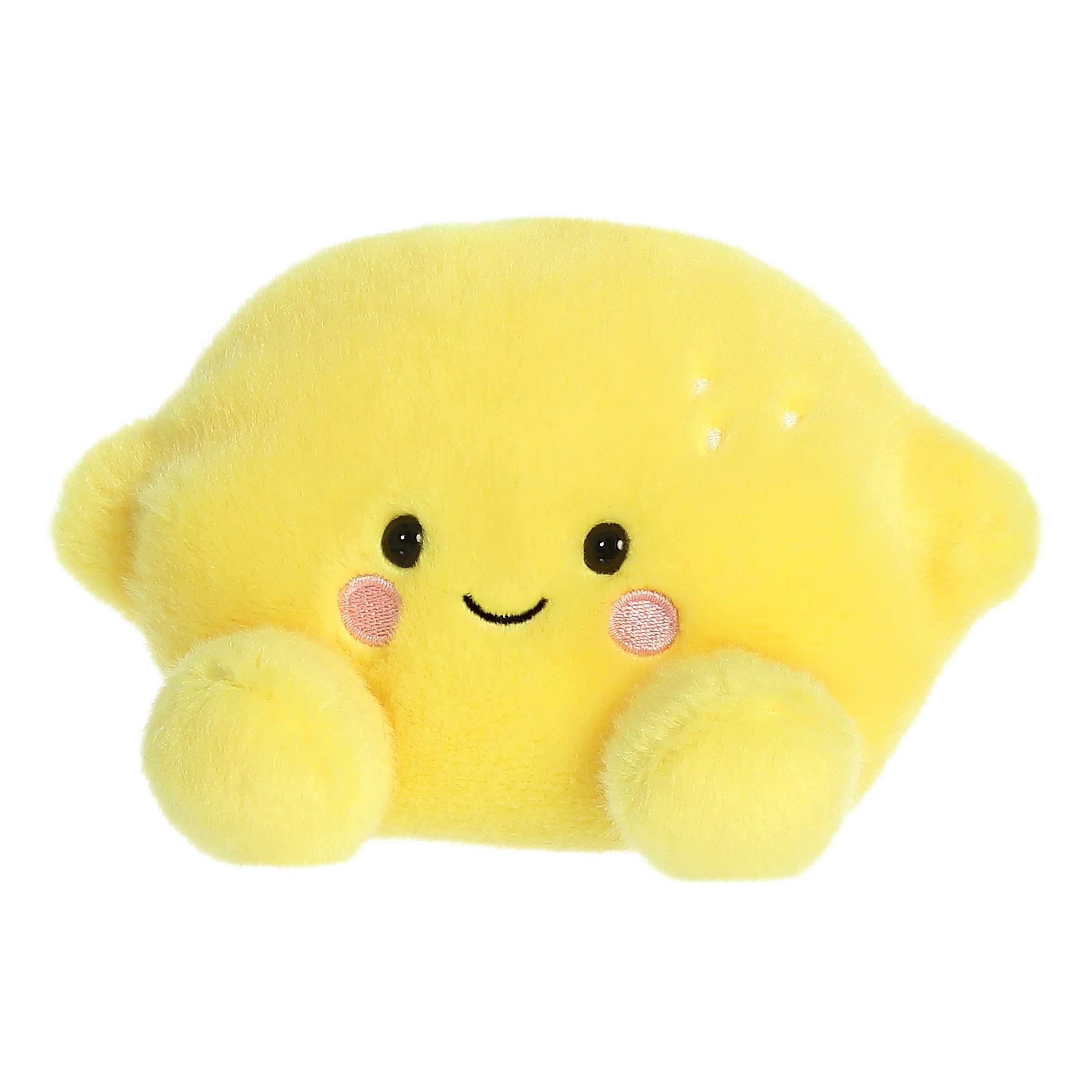 Aurora Palm Pals Yuzu Lemon Plush Toy 5-Inch Yellow