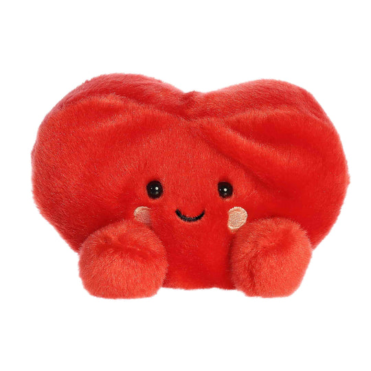 Aurora Palm Pals Amore Heart 5-Inch Plush Toy Red