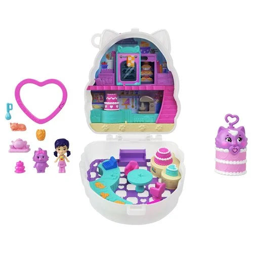 Mattel Polly Pocket Kitty Cake Compact Playset