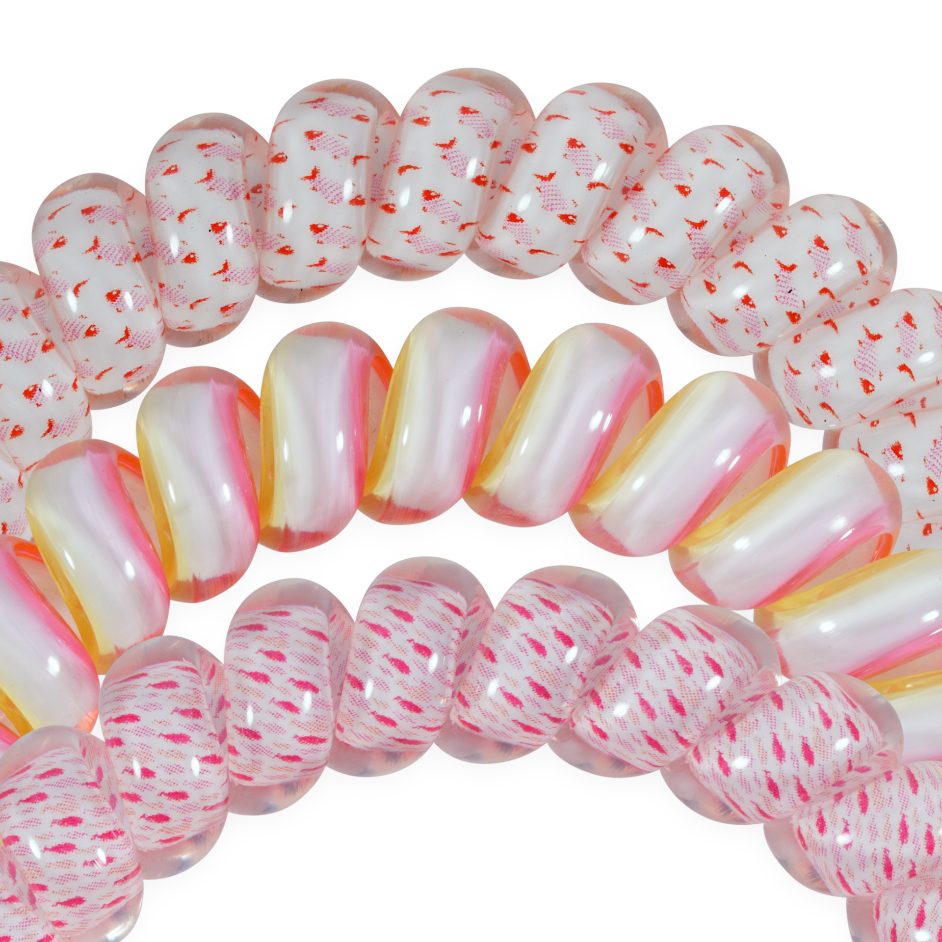 TELETIES Just Keep Swimming Large Hair Ties 3-Pack
