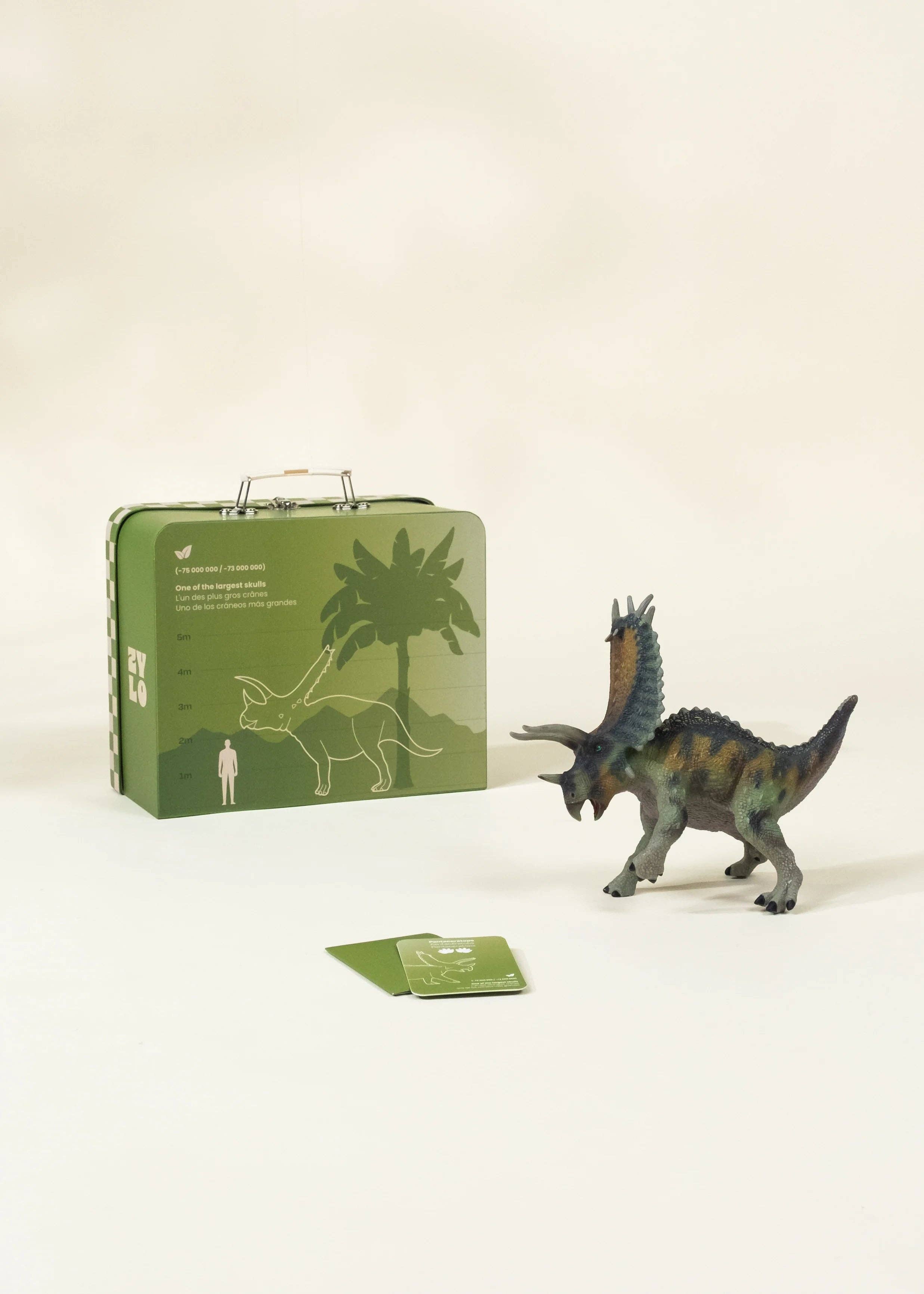 Pentaceratops Dinosaur in a Collectible Box