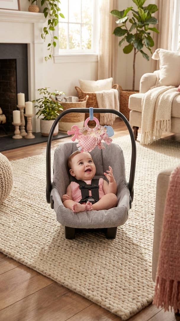 Bow Bitzy Busy Teething Ring