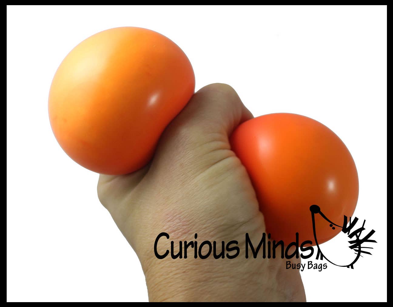 Single large Stretchy Squishy Squeeze Stress Ball - Sensory, Fidget Toy