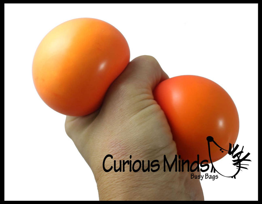 Single large Stretchy Squishy Squeeze Stress Ball - Sensory, Fidget Toy
