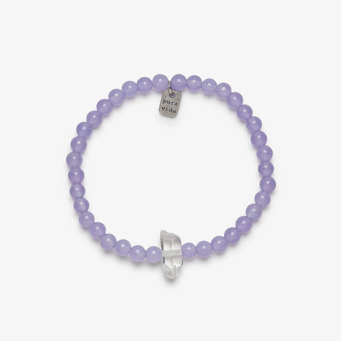 Amethyst Intention Stretch Bracelet