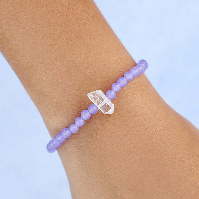 Amethyst Intention Stretch Bracelet