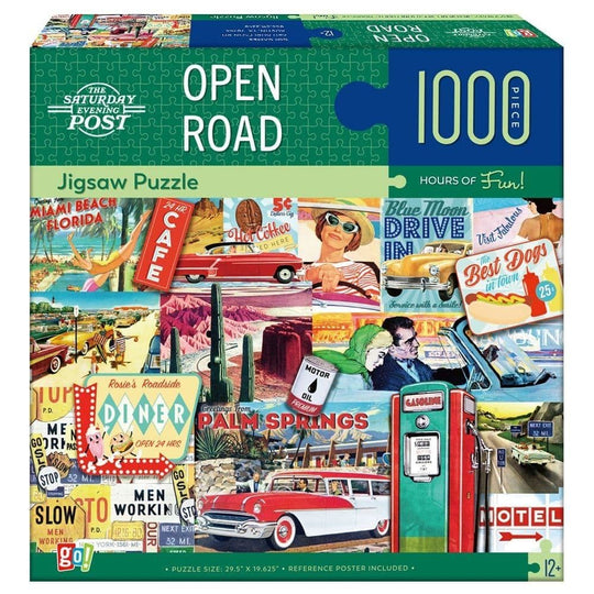 Go! Games The Open Road 1000-Piece Puzzle