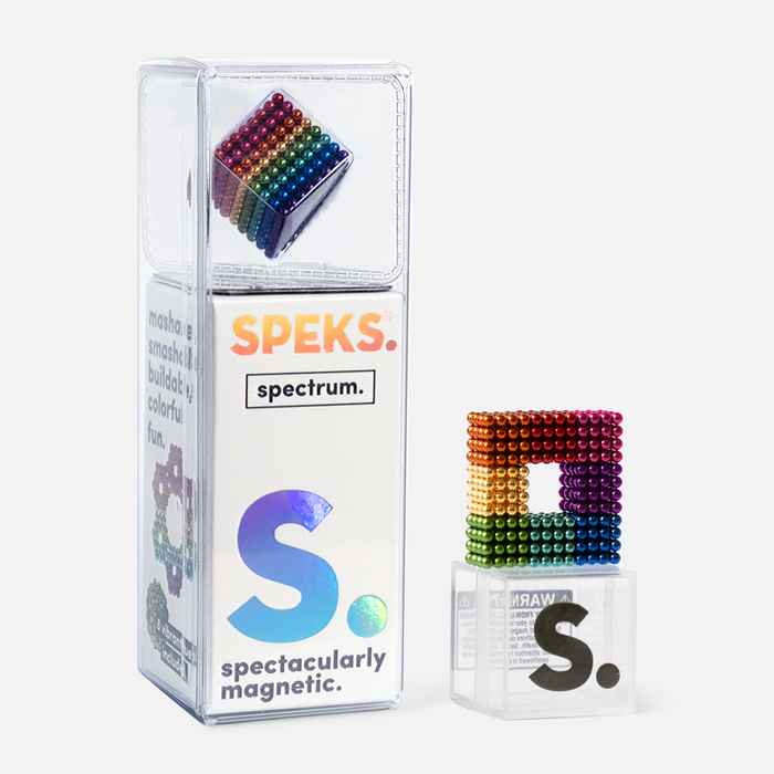 Spectrum Multicolored Speks Fidget Toys Rainbow