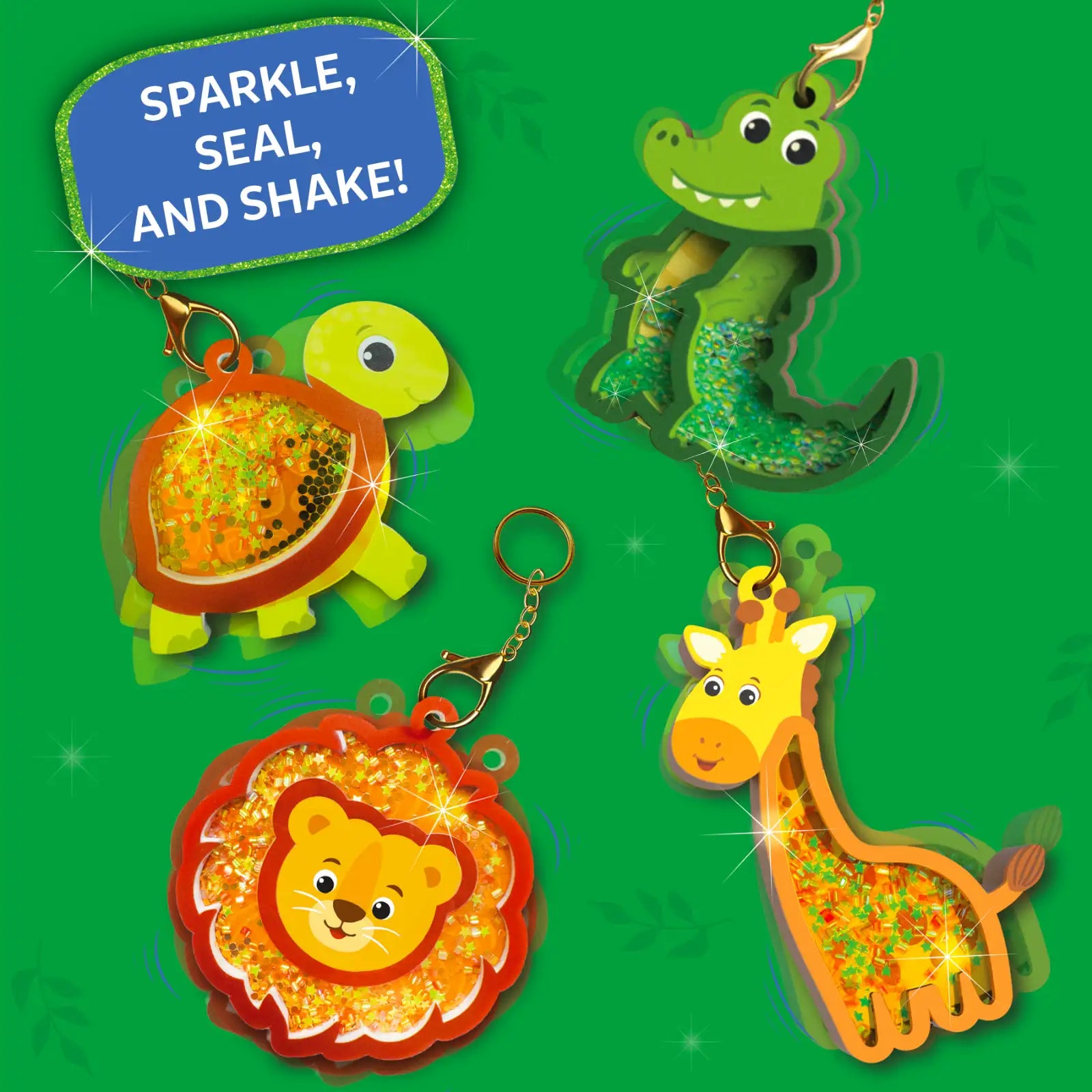 Skillmatics Kids Shake-its Amazing Animals Craft Kit