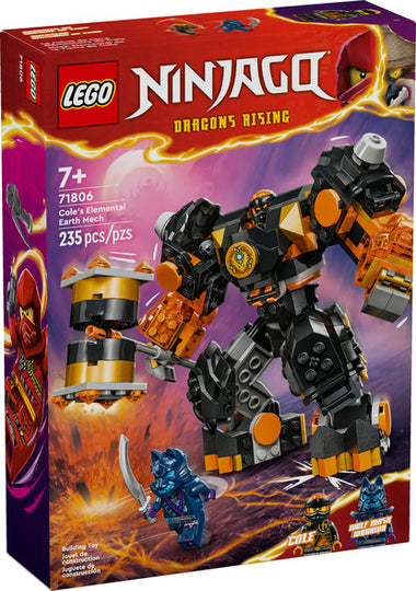 LEGO 71806 Cole's Elemental Earth Mech