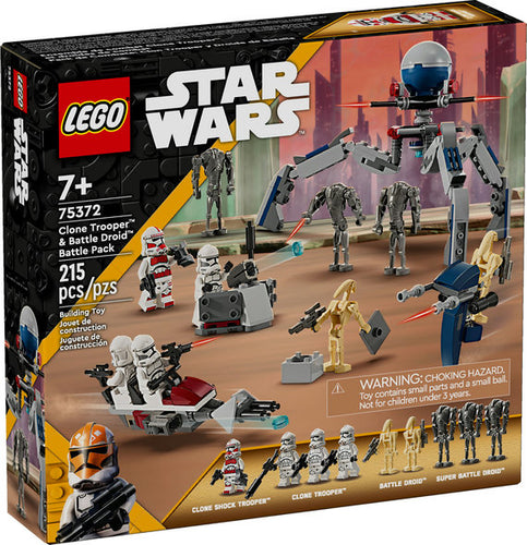 LEGO 75372 Clone Trooper™ & Battle Droid™ Battle Pack