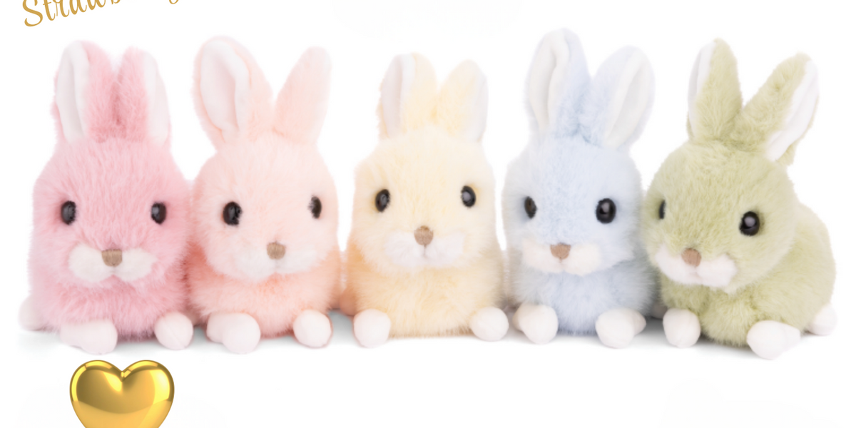 Woodland babe Bunny 野兎 うさぎ 美品M Bukowski Bears Baby Bunny -Strawberry — Learning Express Gifts