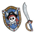 Great Pretenders Captain Skully Pirate EVA Foam Shield