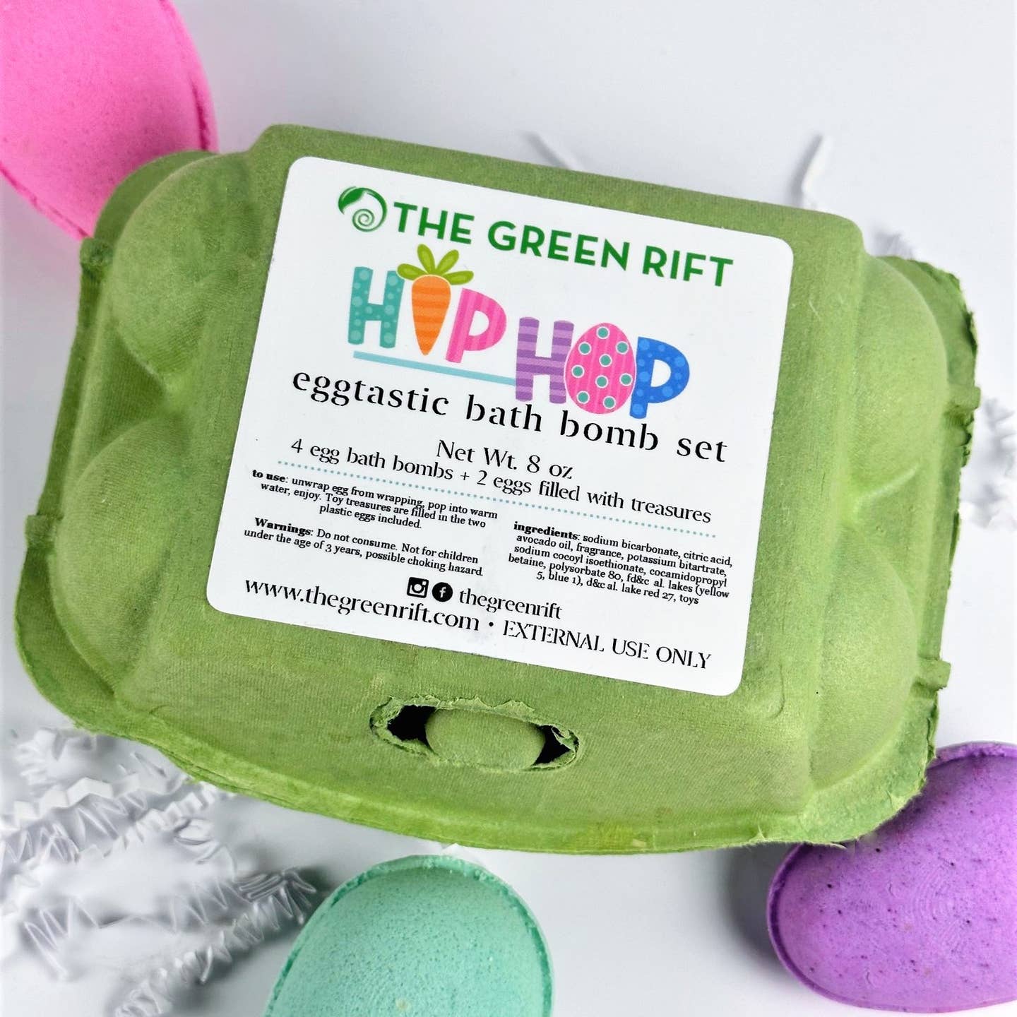 Eggtastic Bath Bomb Set - Hip Hop Easter