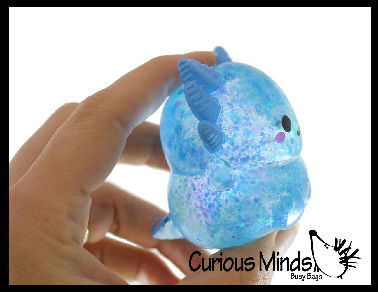 Single Axolotl Sugar Ball - Syrup Molasses Thick Glue/Gel Stress