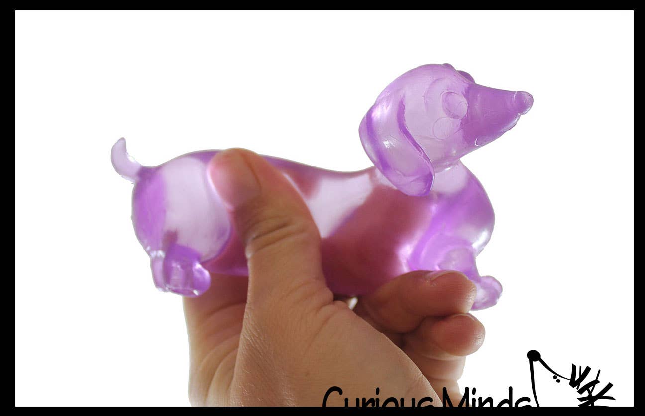 Single Sugar Dachshund Dog Ball Bag