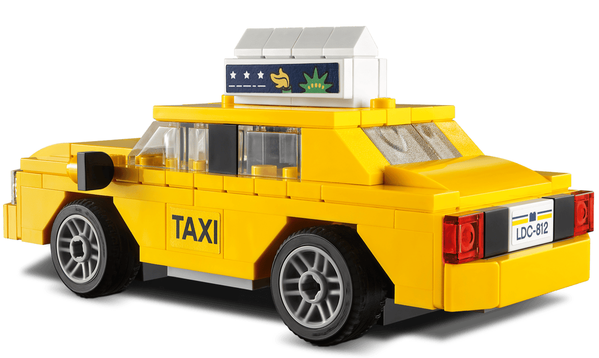 Lego Yellow Taxi