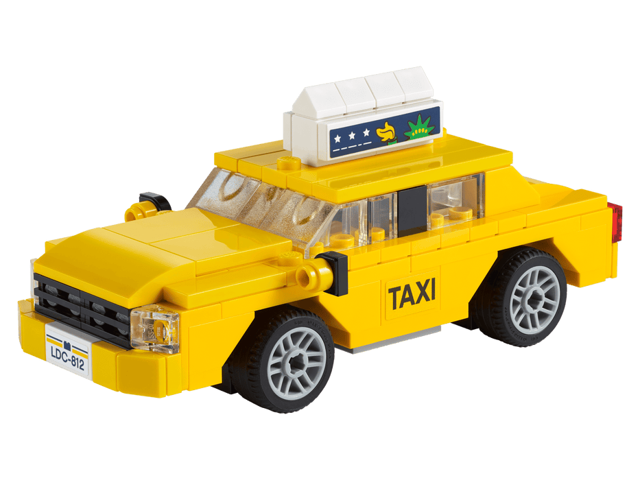Lego Yellow Taxi