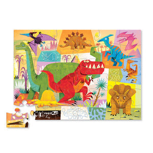 Crocodile Creeks Dinosaur Land Floor Puzzle - 36 Piece