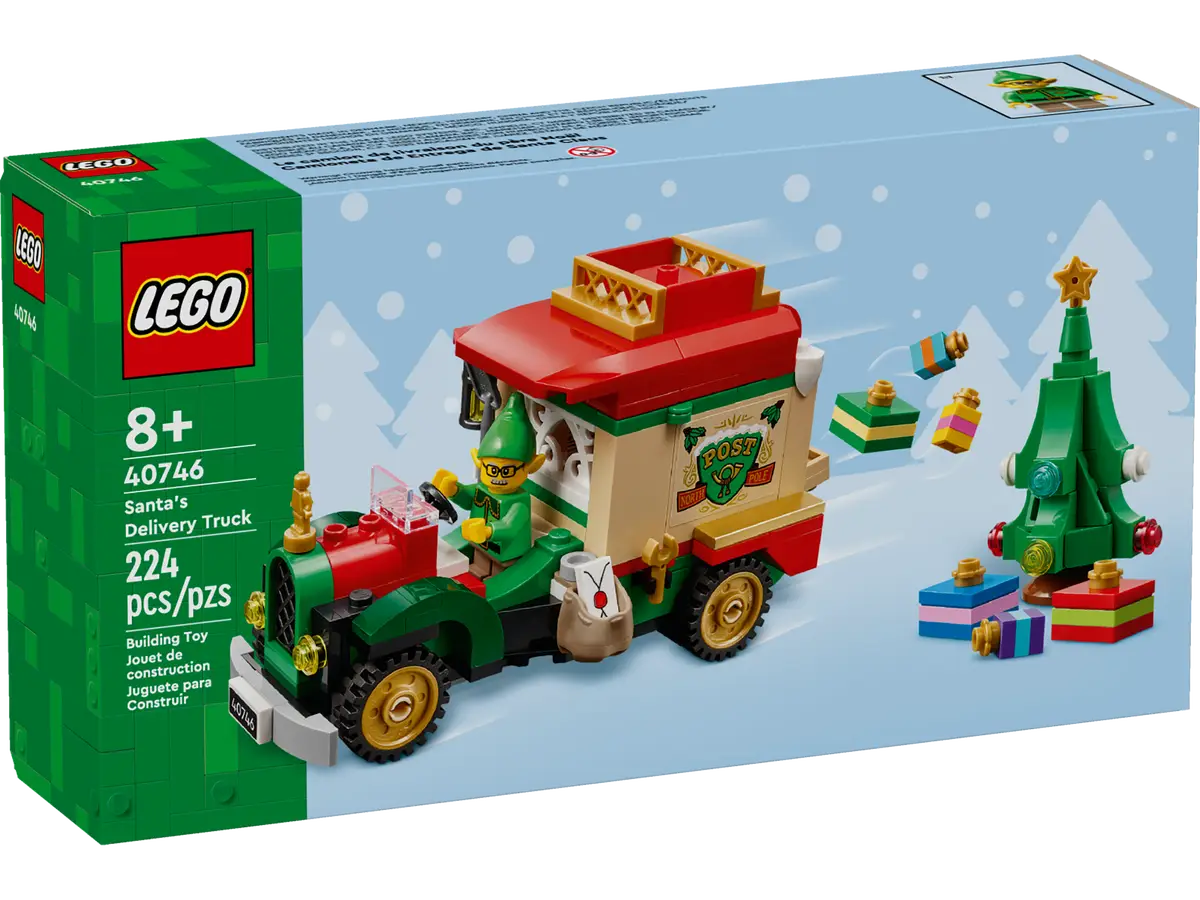 Santa Delivery Truck Lego 40746
