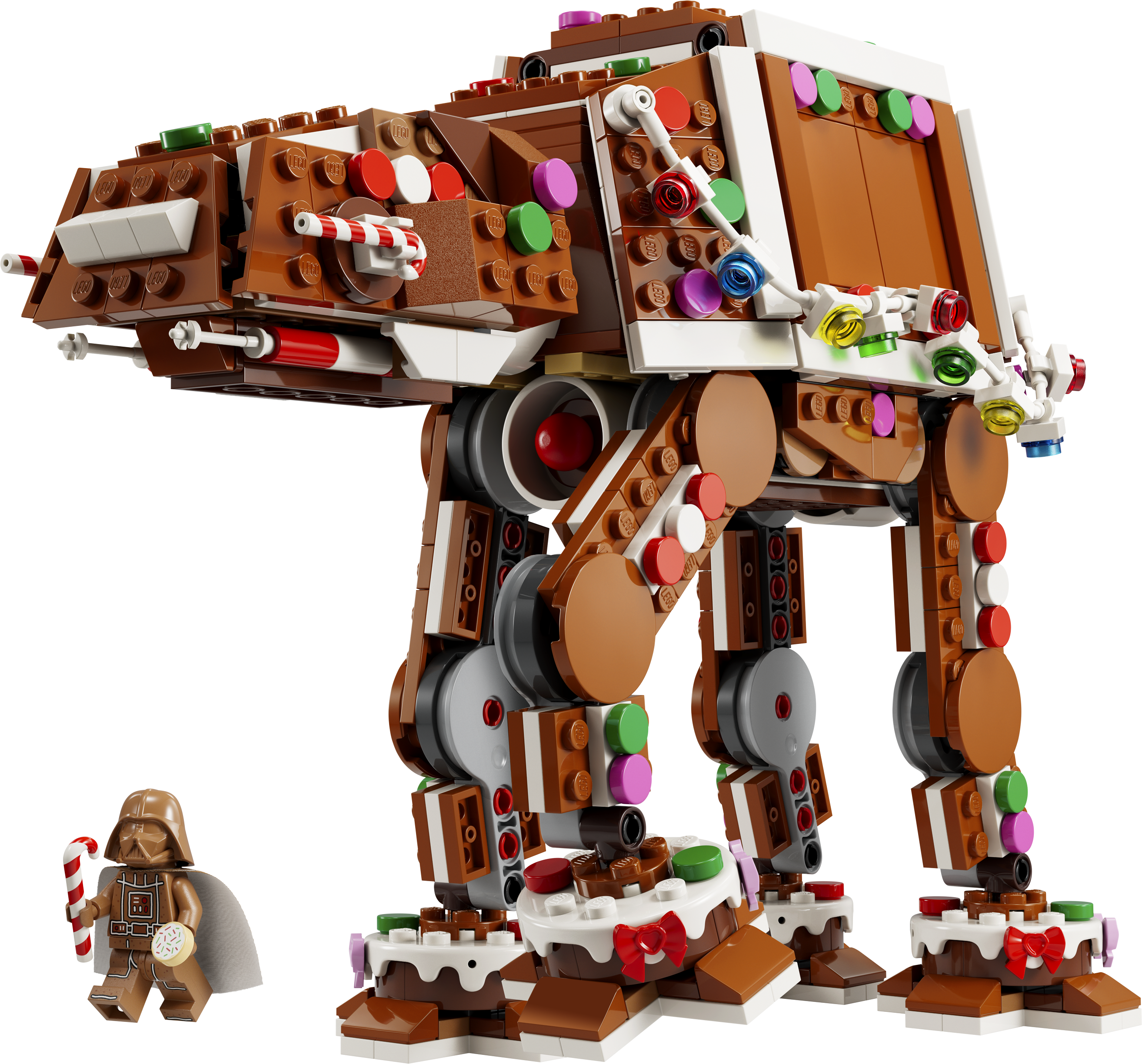 LEGO® Gingerbread AT-AT™ Walker Building Kit 697 Pieces