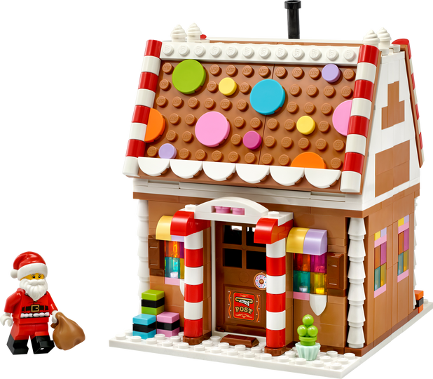 LEGO Festive Gingerbread House 40809 Building Toy Set