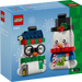 LEGO Snowman Ornaments Holiday Building Set 168 Pieces