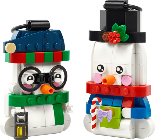 LEGO Snowman Ornaments Holiday Building Set 168 Pieces