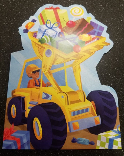 BIRTHDAY: Dumptruck with Presents