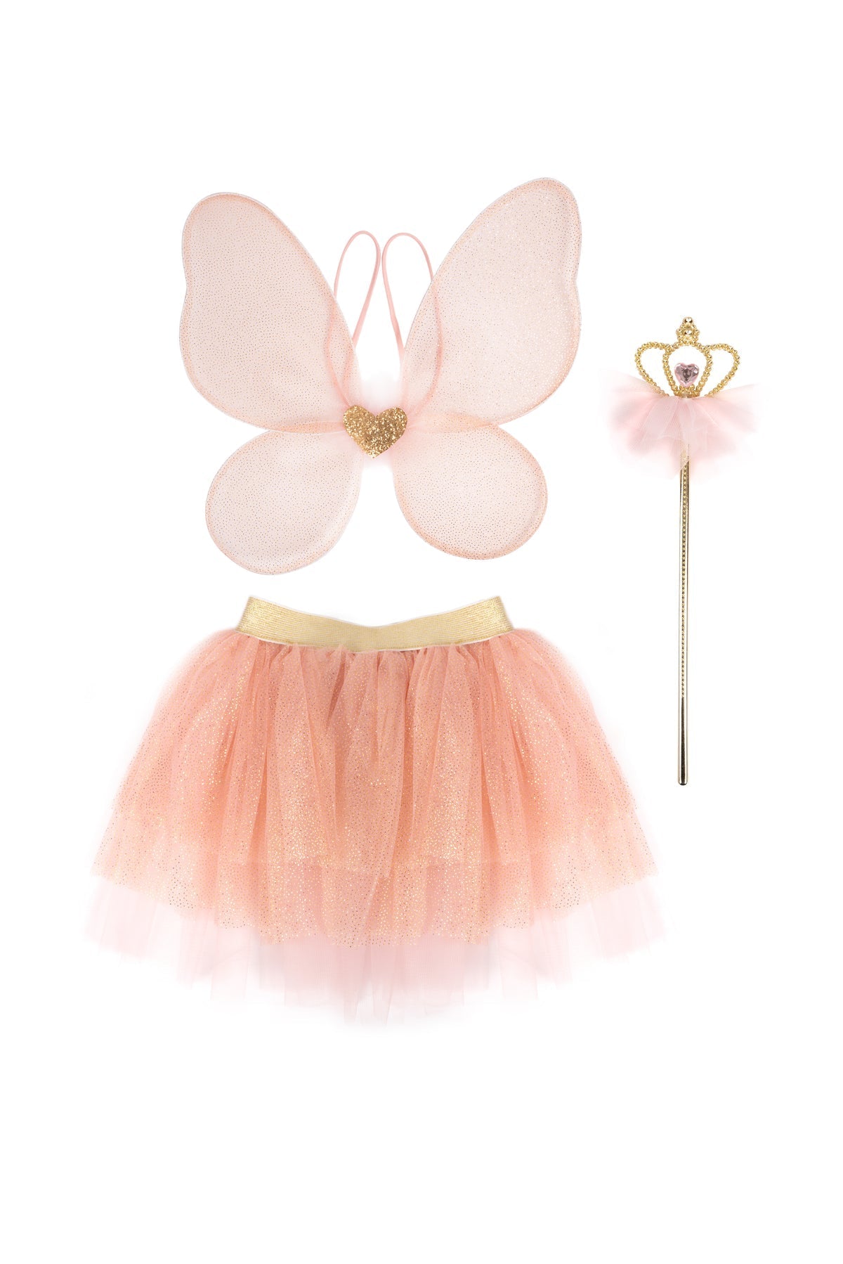 Royal Fairy Princess Skirt, Pink, Size 4-6